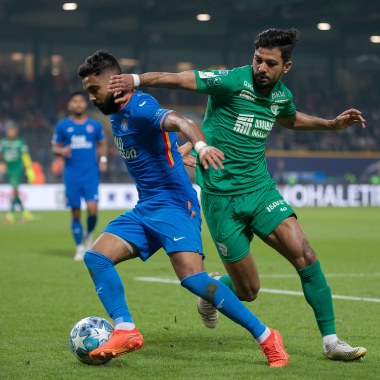 northeast united vs mohammedan sc