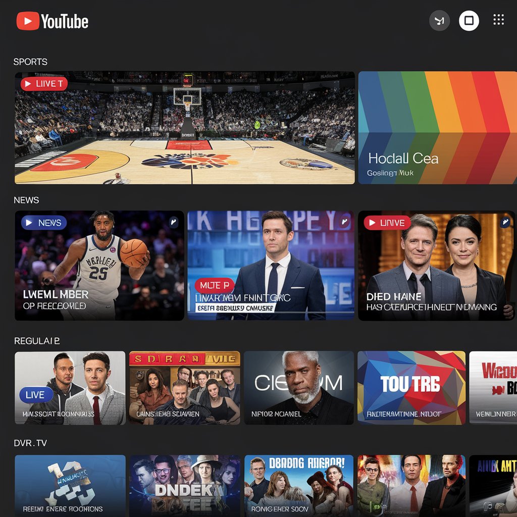 YouTube TV – Watch & DVR Live Sports, Shows & News