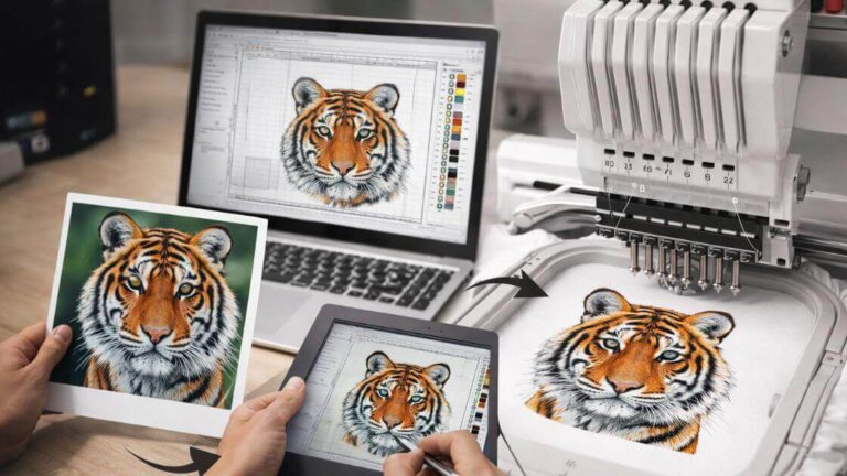 How to Turn a JPG Image into a DST Embroidery File (Step-by-Step Guide)