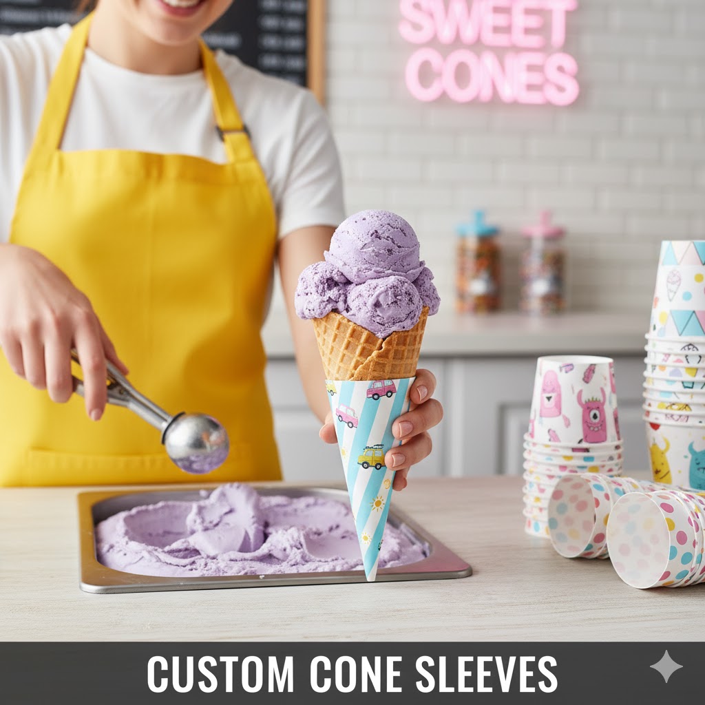 ice cream cone sleeves