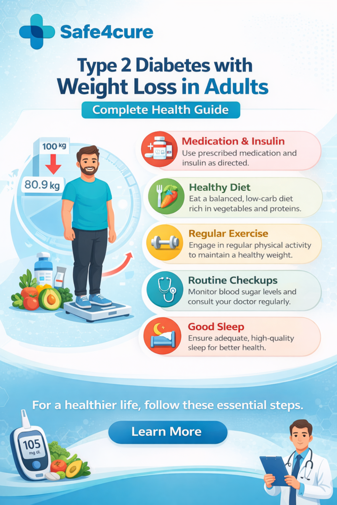 Type 2 Diabetes with Weight Loss in Adults: Health Guide